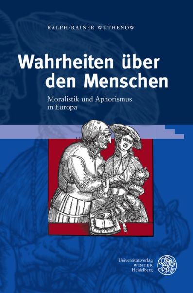 Wahrheiten über den Menschen - Wuthenow - Kirjat -  - 9783825365950 - tiistai 1. maaliskuuta 2016