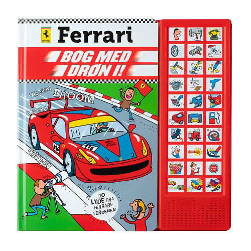Cover for Ferrari: Ferrari Roaring 30 knappers Lydbog (Hardcover bog) [1. udgave] (2018)