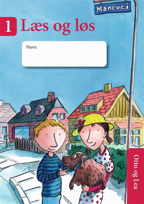 Cover for Charlotte Karrebæk · Otto og Lea: Læs og løs 1 (Sewn Spine Book) [1º edição] (2019)