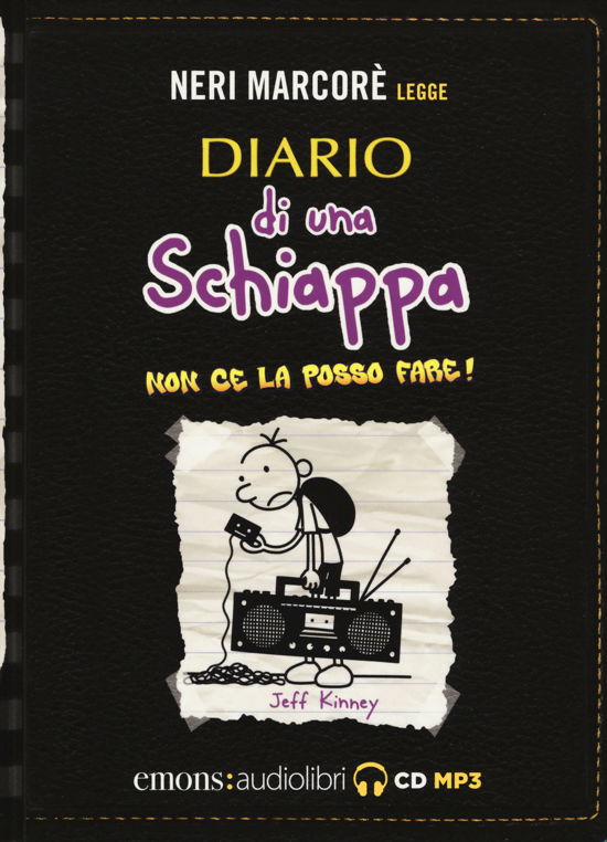 Diario di una Schiappa - Non Ce la Posso Fare! — Audiolibro CD di