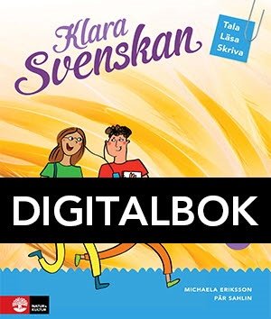 Cover for Pär Sahlin · Klara svenskan åk 6 Elevbok Tala, läsa, skriva Dig (e-book) (2017)