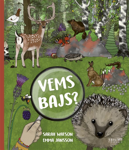 Cover for Emma Jansson · Vems bajs? (Indbundet Bog) (2024)