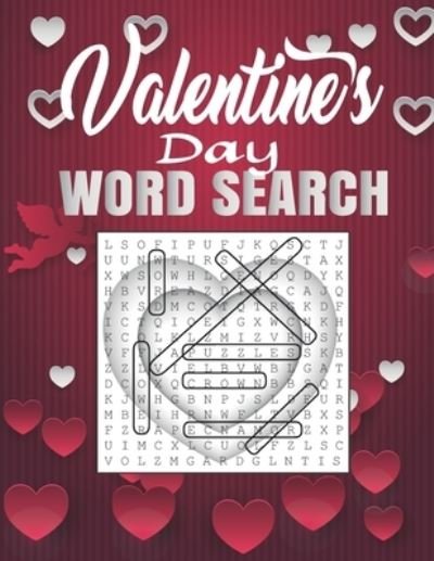 Cover for Spyd Valentine Willimes · Valentine's Day Word Search (Paperback Book) (2021)