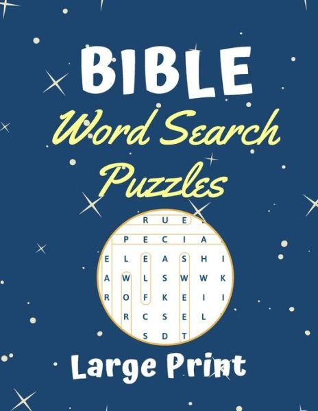 Cover for Medaida Edition · Bible Word Search Puzzles Large print (Paperback Book) (2020)