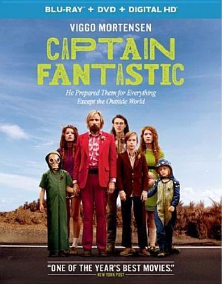 Cover for Captain Fantastic (Blu-Ray) (2016)