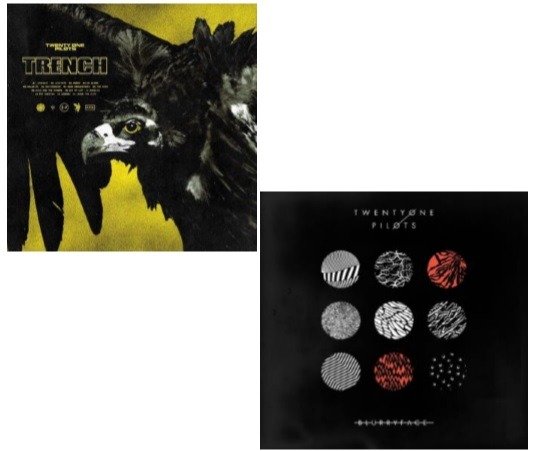 Cover for Twenty One Pilots · Trench + Blurryface (CD) [Limited edition] (2021)