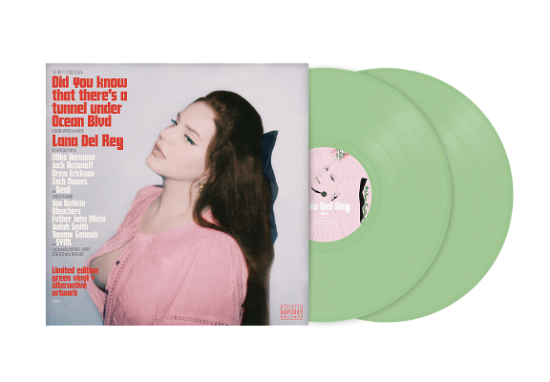 Lana Del Rey · Did You Know That There's a Tunnel Under Ocean Blvd (LP) [Limited Green Vinyl edition] [Alternate Cover] (2023)