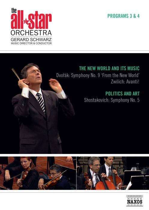 Cover for Dvorak / All-star Orchestra / Schwarz · All Star Orchestra: Programs 3 &amp; 4 - New World (DVD) (2013)