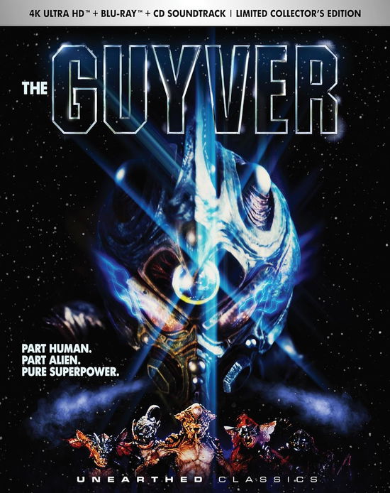 Cover for 4k Ultra Hd · The Guyver (Limited Collector's Edition) [4k Ultra Hd + Blu-ray + CD Soundtrack] (CD/Blu-ray) [Limited Collector's edition] (2024)