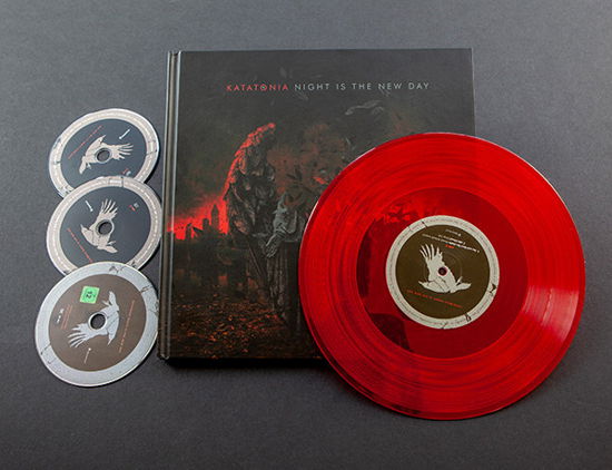 Cover for Katatonia · Night is the New Day - Red Vinyl - Ltd Edt (CD) (2019)