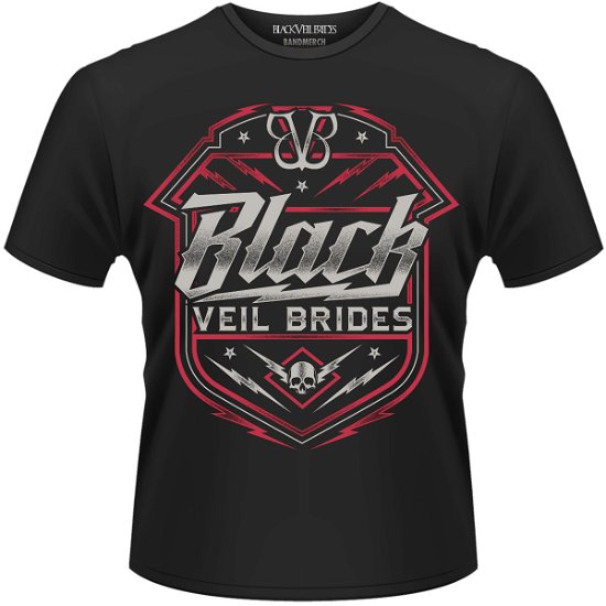 Black Veil Brides: Death Shield (T-Shirt Unisex Tg. L) - Black Veil Brides =t-shir - Outro - Plastic Head Music - 0803341479951 - 11 de junho de 2015