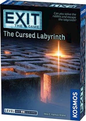 Cover for EXiT The Cursed Labyrinth Boardgames · EXIT: The Cursed Labyrinth (Pocketbok)