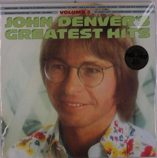 Cover for John Denver · Greatest Hits 2 (LP) [Coloured edition] (2020)
