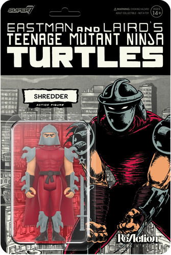 Cover for Tmnt Reaction Fig Wave 11 - Shredder (Comic Color) (MERCH) (2024)