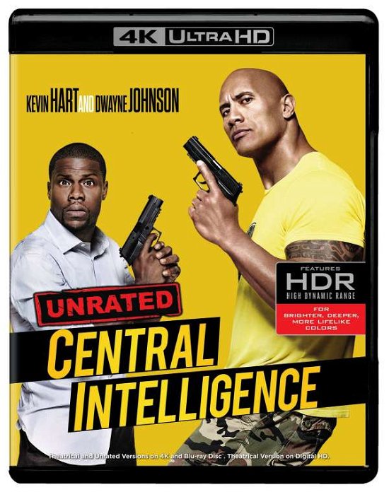 Cover for Central Intelligence (4K UHD Blu-ray) (2016)