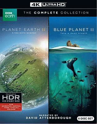 Cover for Planet Earth II / Blue Planet II (4K UHD Blu-ray) (2018)