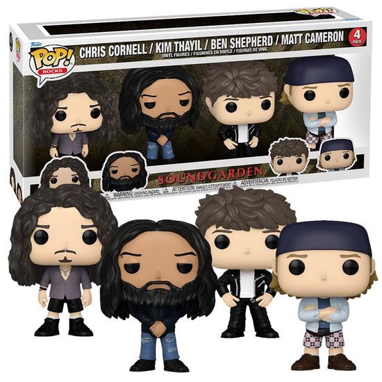 Cover for Funko Pop Rocks · Funko Pop Rocks Soundgarden 4 Pack (Funko POP!) (2024)