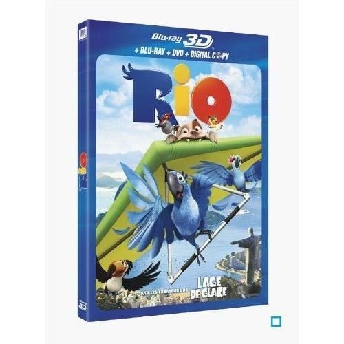 Cover for Rio 3d (Blu-ray) (2019)