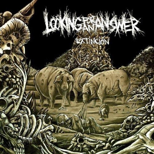 Cover for Looking for an Answer · Extinction (LP) (2011)