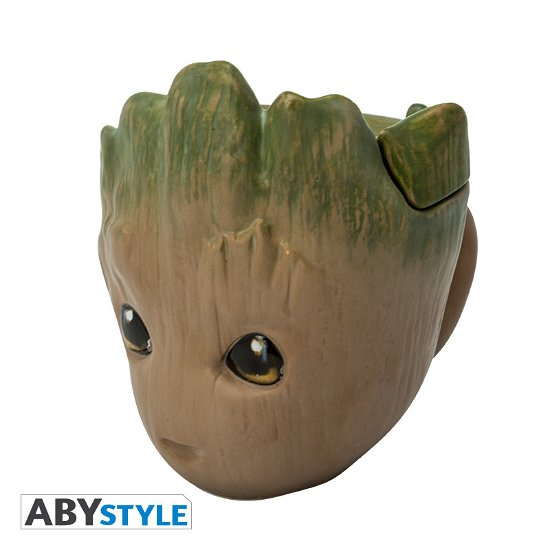 Cover for Abystyle · Marvel - Mug 3D - Groot X2 (MERCH) (2019)