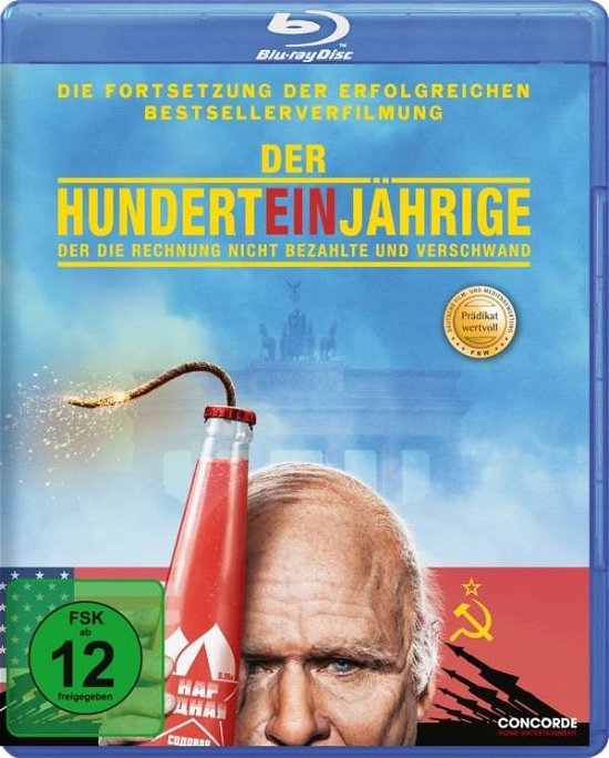 Cover for Gustafsson,robert / Wiklander,iwar · Der Hunderteinj?hrige Der Die Rechnung Nicht Bezahlte Und Verschwand (Blu-ray) (2017)