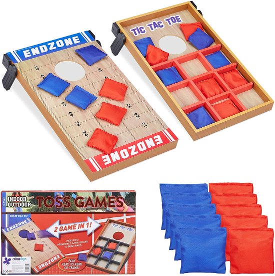 Cover for Relaxdays · Relaxdays 2 in 1 Cornhole &amp; Tic Tac Toe Wurfspiel (Toys)