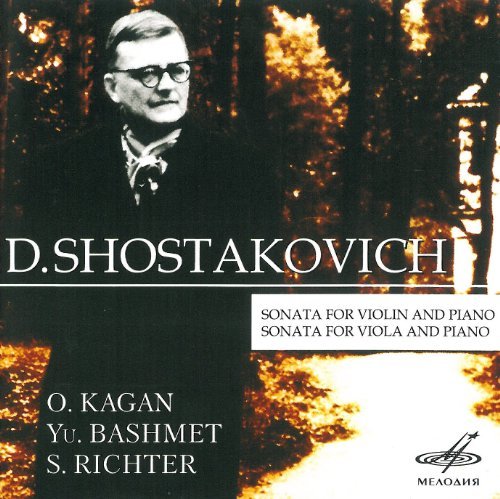 Cover for Dmitri Shostakovich · Sonata for Violin and Piano, O (CD) (2013)