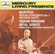 Cover for Yehudi Menuhin · Bartok: Violin Concerto No.2. Second Suite (CD) [Japan Import edition] (2024)