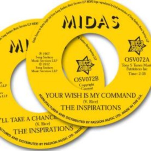 Cover for Inspirations · Your with is My Command (7&quot;) (2012)