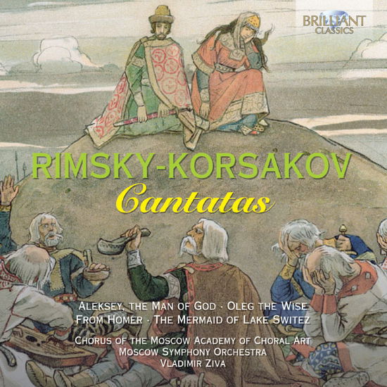 Cover for Kortchak, Dmitri / Nikolan Didenko, E · Rimsky-Korsakov; Cantatas (CD) (2013)