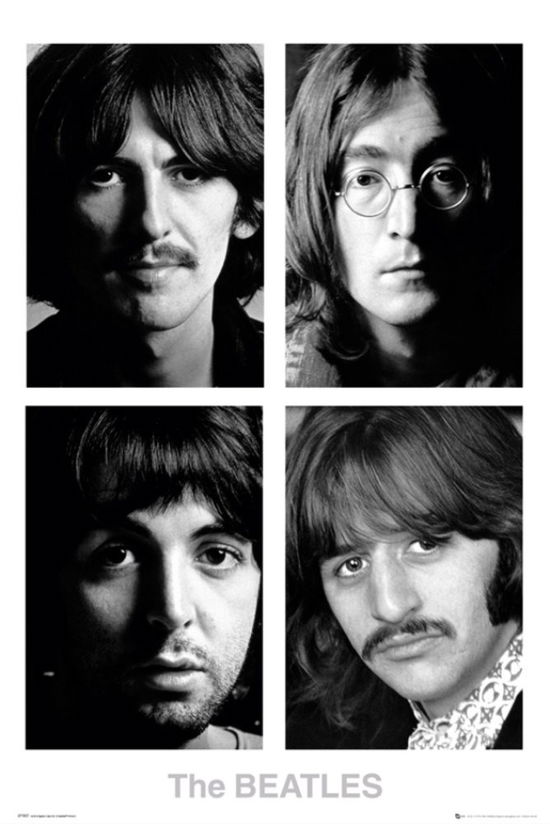 Cover for Großes Poster · THE BEATLES - Poster White Album (91.5x61) (Leketøy) (2019)