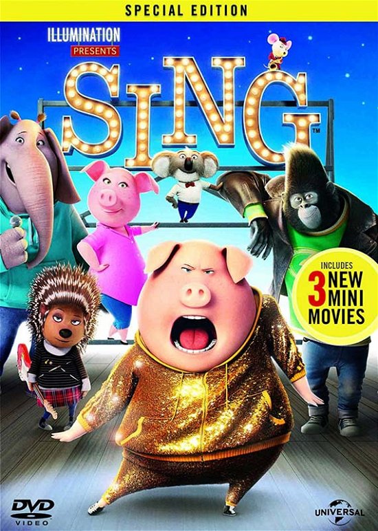 Sing - Sing - Special Edition - Elokuva - Universal Pictures - 5053083102951 - maanantai 22. toukokuuta 2017