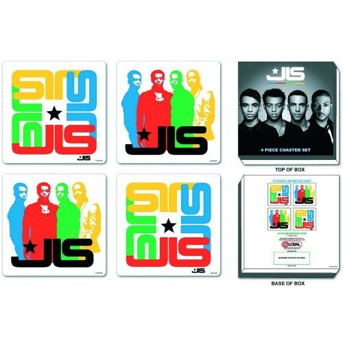 JLS Coaster Set: Mixed - Jls - Merchandise - Global - Accessories - 5055295312951 - 