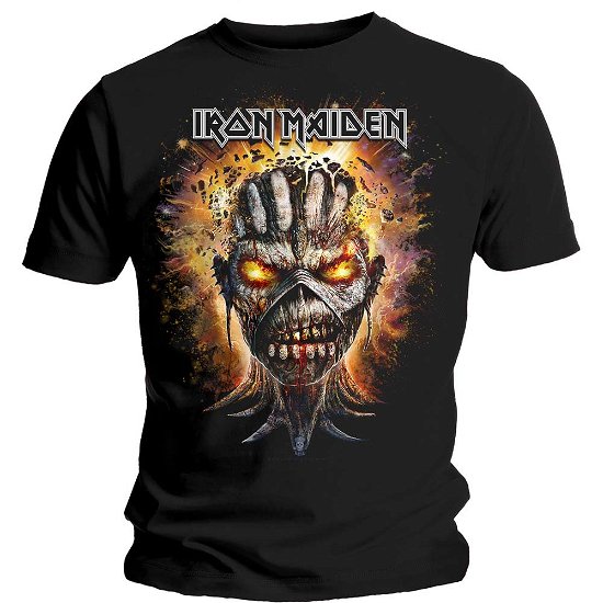 Cover for Iron Maiden · Iron Maiden Unisex T-Shirt: Eddie Exploding Head (T-shirt) [size M] [Black - Unisex edition]