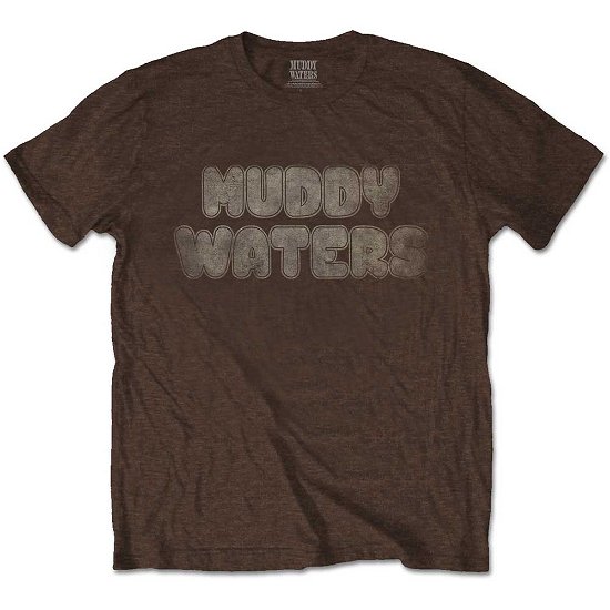 Muddy Waters Unisex T-Shirt: Electric Mud Vintage - Muddy Waters - Koopwaar -  - 5056170641951 - 