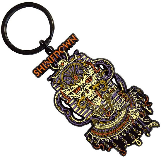 Shinedown  Keychain: Planet Zero Mummy (Die-Cast Relief) - Shinedown - Merchandise -  - 5056737251951 - 