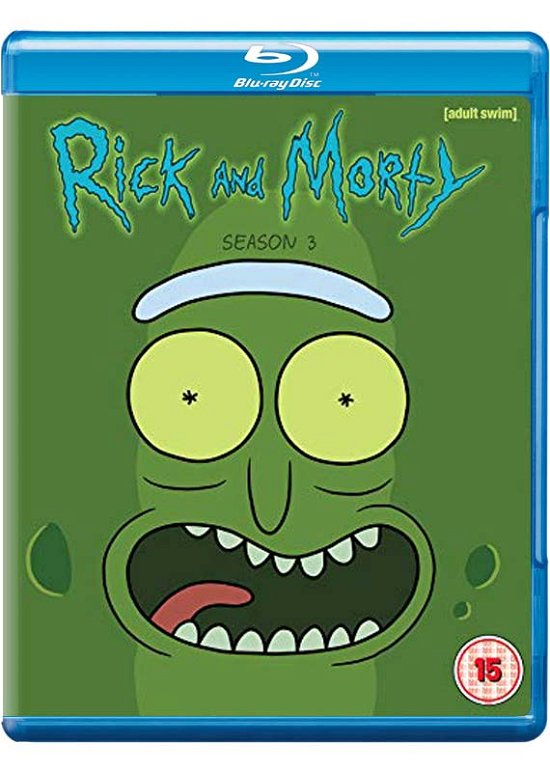 Cover for Rick And Morty · Rick And Morty Season 3 (Blu-ray) (2018)
