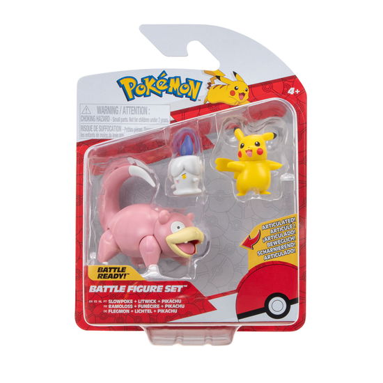 Cover for Pokemon · Battle Figure 3 Pk Ass (95155-18) (Toys)