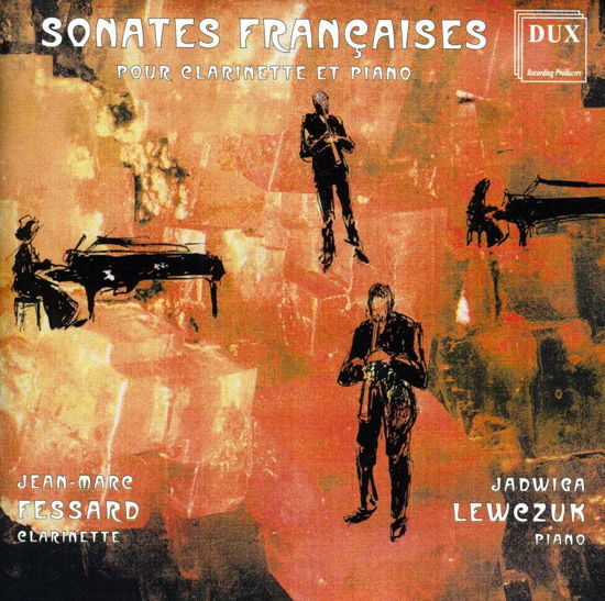Cover for Saint-saens / Koechlin / Fessard / Lewczuk · Sonates Francaises Pour Clarinette et Piano (CD) (2000)