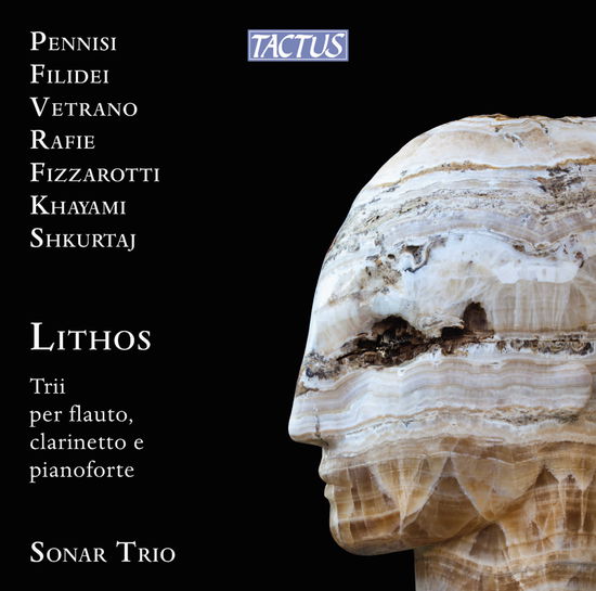 Cover for Sonar Trio · Lithos - Trios For Flute / Clarinet And Piano (CD) (2023)