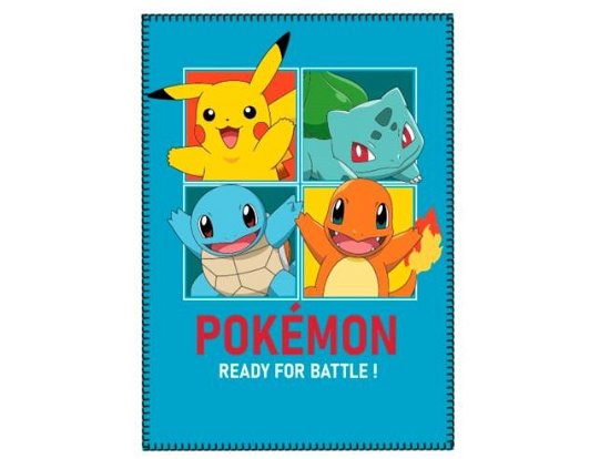 Cover for Pokemon · POKEMON - Ready For Battle - Polar Fleece 100x140c (Toys)