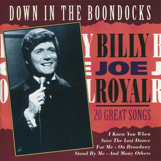 Cover for Billy Joe Royal · Down in the Boondocks (CD)