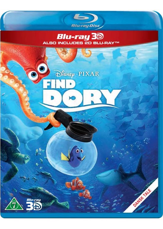 Cover for Find Dory - 3D · Find Dory (3D + 2D) (Blu-ray) (2016)