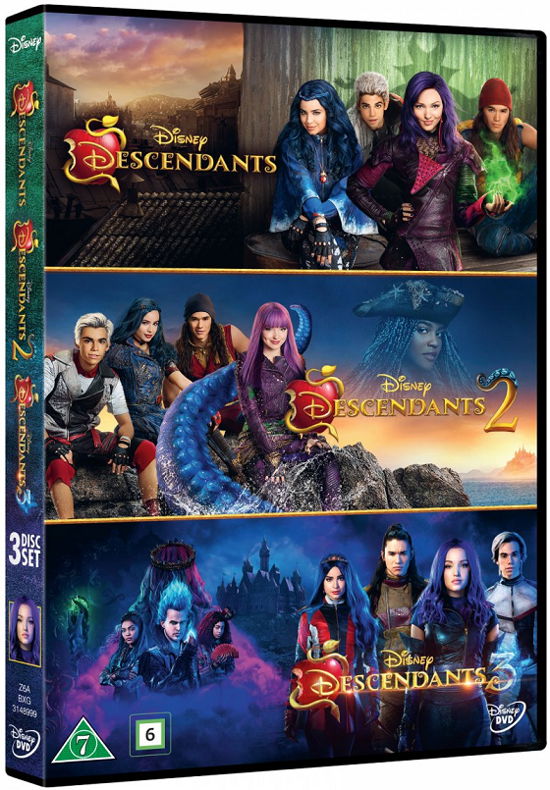 Cover for Descendants · Descendants 1-3 (DVD) (2020)