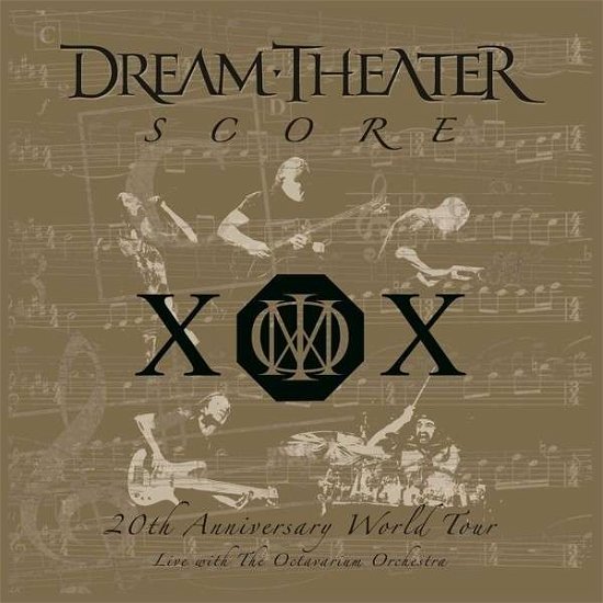 Cover for Dream Theater · Score: 20th ANNIVERSARY WORLD TOUR (LP) (2017)