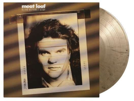 Cover for Meat Loaf · Blind Before I Stop (Gold / Black Marbled Vinyl) (LP) [Coloured edition] (2021)