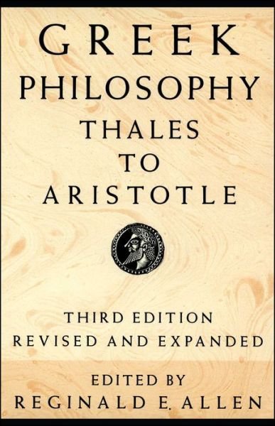 Cover for Phillip G. Patros · Greek Philosophy: Thales to Aristotle (Hardcover bog) (1991)