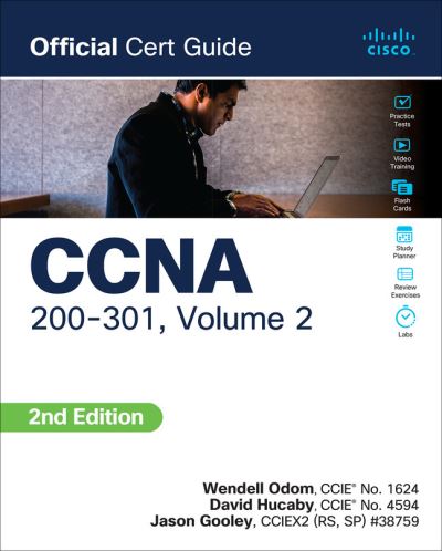 Cover for Wendell Odom · CCNA 200-301 Official Cert Guide, Volume 2 - Official Cert Guide (Paperback Book) (2024)