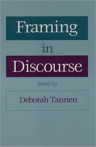 Cover for Deborah Tannen · Framing in Discourse (Hardcover Book) (1993)