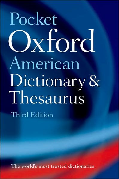 Cover for Oxford University Press · Pocket Oxford American Distionary / Thesau (Pocketbok) [3 Rev edition] (2010)